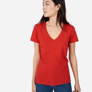 Everlane Cotton V-Neck Tee